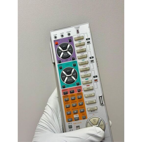 Yamaha Remote Control Transmitter RAV130 VV62710, Tested & Works Silver EQ2237 - Picture 6 of 9